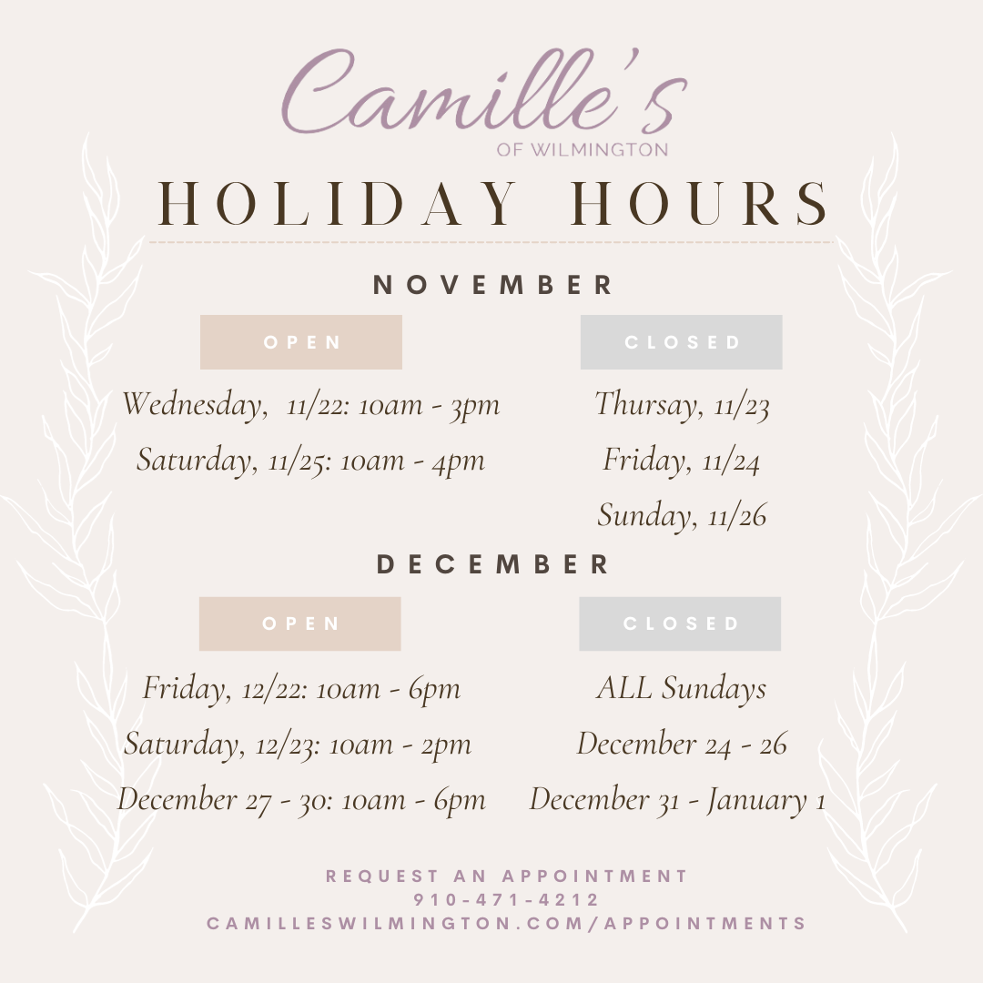 2023 Holiday Hours