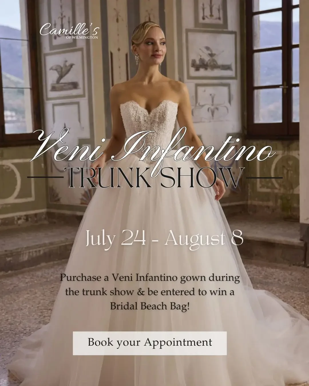Veni Infantino Trunk Show at Camille's: Extended Through August 8 Image