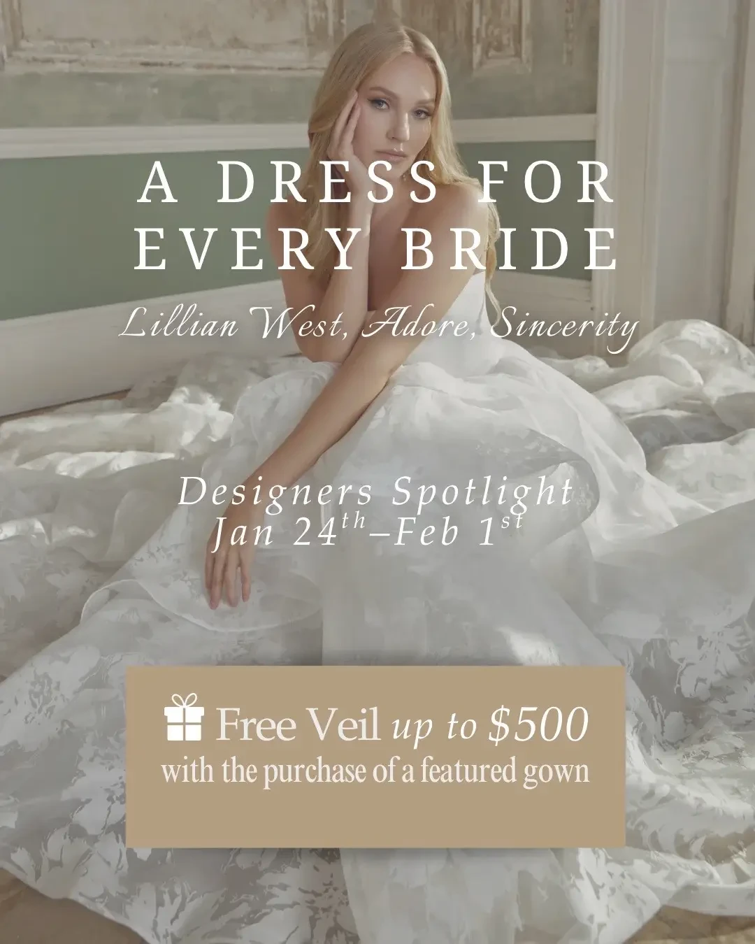 “A Dress for Every Bride.” Designer Spotlight