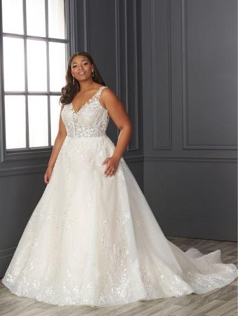 Christina Wu Love Style #29413 #0 default Ivory/Pale Blush/Silver thumbnail