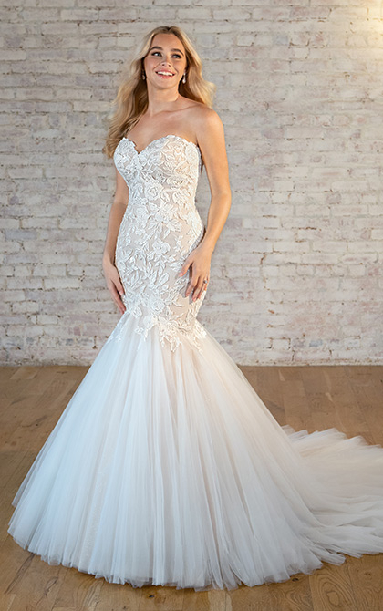 Stella York Style #7544 - lined bodice Default Thumbnail Image