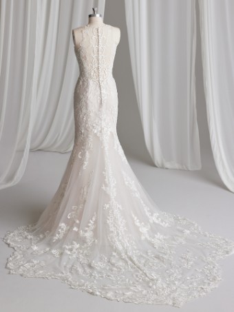 Maggie Sottero Style #CLAIRE (23MK605A01 - Unlined bodice, embellished) #4 thumbnail