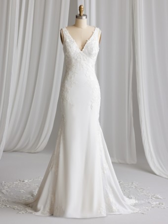 Maggie Sottero Style #TREZELLE (23MW603A01 - Long Train) #2 thumbnail
