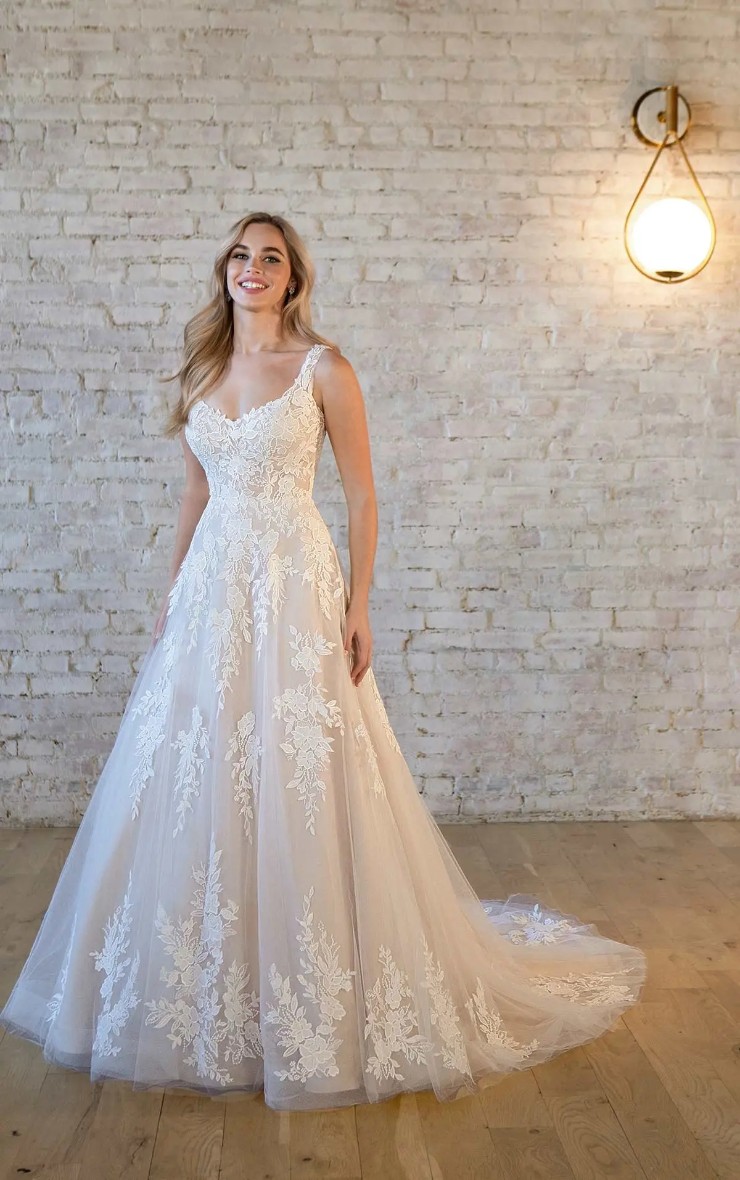 Stella York Style #7546 sleeveless (no beading/glitter) Default Thumbnail Image