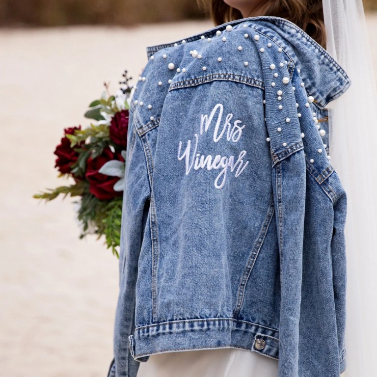 Heirloom Bridal Style #Classic Pearl Studded Jacket Default Thumbnail Image
