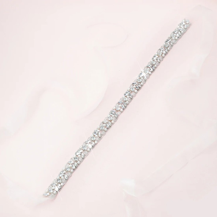 Heirloom Bridal Style #Isla Crystal Belt B119S Default Thumbnail Image