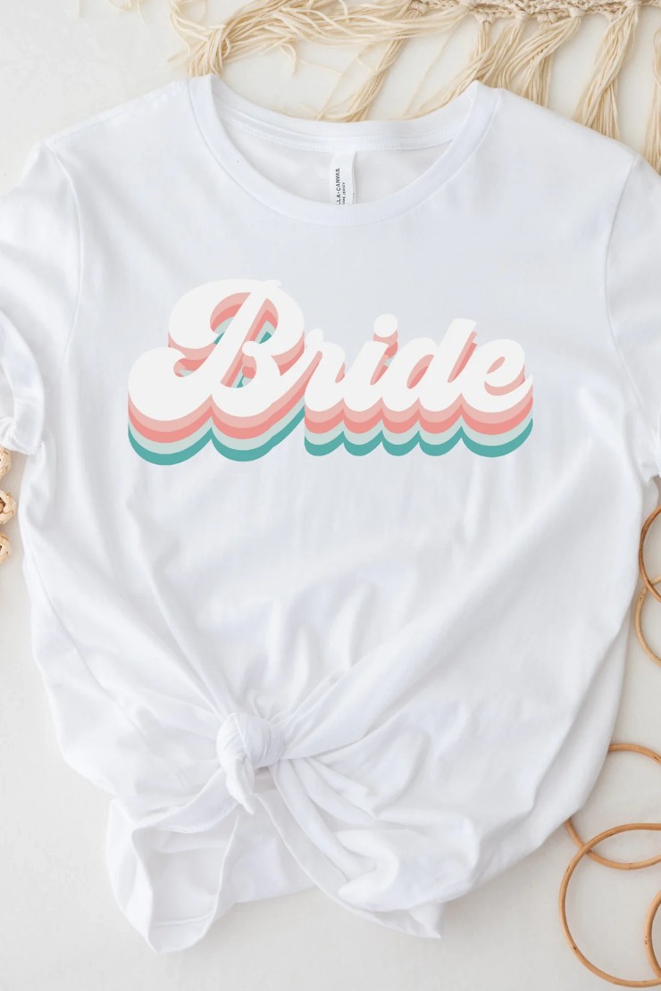 Heirloom Bridal Style #Retro Bride Shirt Default Thumbnail Image