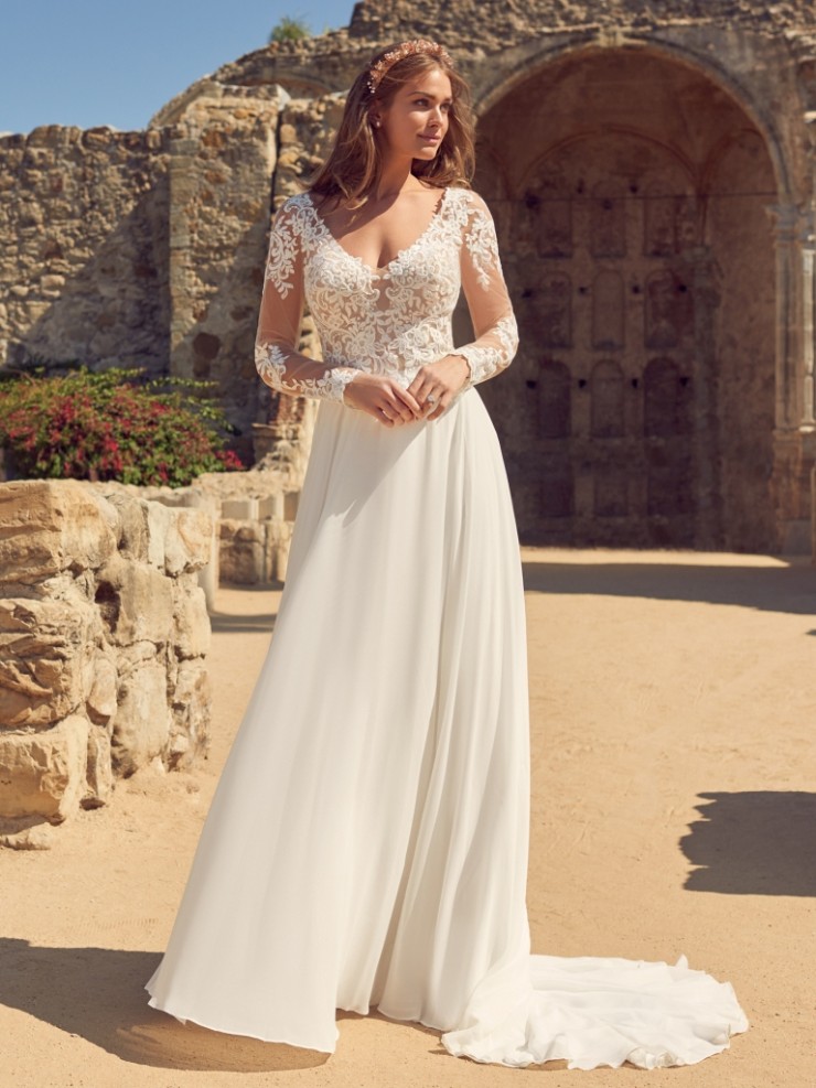 Maggie Sottero Style #Chantal Lynette - lined v-neck bodice 22MC553B11 Default Thumbnail Image