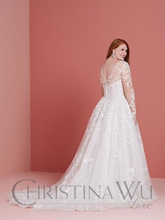 Christina Wu Love Style #29365-W #1 Ivory/Oyster/Nude thumbnail
