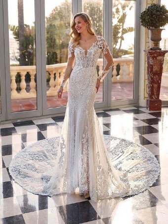 Demetrios Style #1229 #0 Ivory/Sheer/Nude/Natural thumbnail