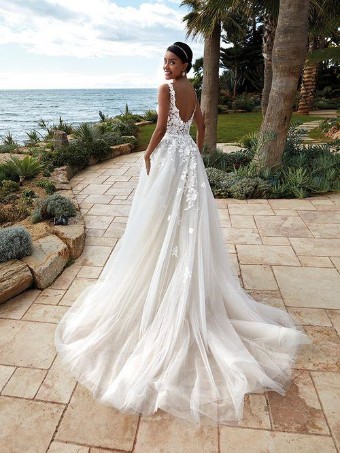 Demetrios Style #1236 #1 Ivory/Sheer/Nude thumbnail