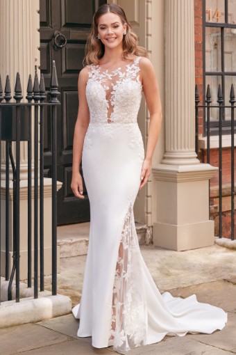 Adore by Justin Alexander Style #11240 Leandra #0 Sand/Ivory/Nude thumbnail