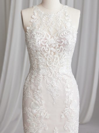 Maggie Sottero Style #CLAIRE #3 All Ivory (gown with Ivory Illusion) thumbnail