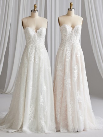 Maggie Sottero Style #CHELSEA #4 Ivory over Blush (gown with Natural Illusion) thumbnail