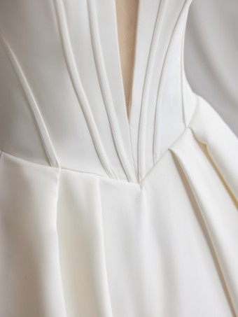 Maggie Sottero Style #DERRICK #4 Ivory (gown with Natural Illusion) thumbnail