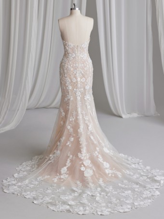 Sottero and Midgley Style #ADELAIDE #4 Ivory over Nude (gown with Natural Illusion) thumbnail