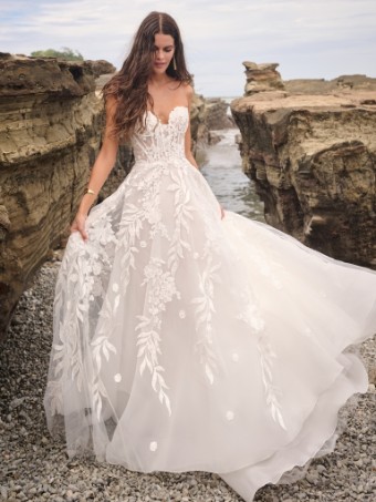 Sottero and Midgley Style #Destin #0 All Ivory thumbnail