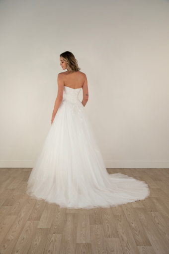Stella York Style #7974 #11 (IV-IV) Ivory Lace and Tulle over Ivory Gown thumbnail