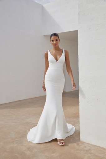 Adore by Justin Alexander Style #11344 #2 Ivory/Latte thumbnail