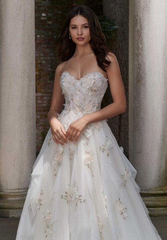 Morilee Style #4151 Petal #1 Ivory/Prosecco/Honey/Champagne Multi thumbnail