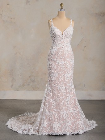 Maggie Sottero Style #LADONNA #0 default Ivory over Blush (gown with Natural Illusion) thumbnail