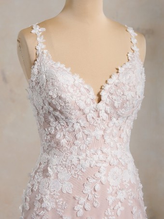 Maggie Sottero Style #LADONNA #2 Ivory over Blush (gown with Natural Illusion) thumbnail