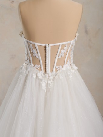Maggie Sottero Style #ANGELETTE #3 Ivory (gown with Natural Illusion) thumbnail