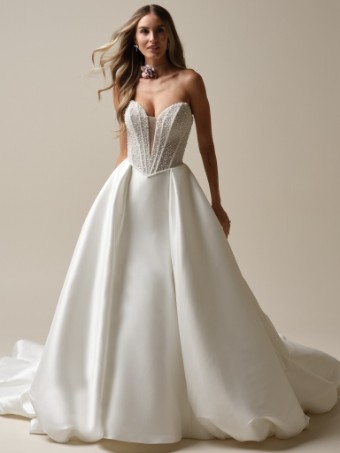 Maggie Sottero Style #TINA #2 Ivory (gown with Natural Illusion) thumbnail