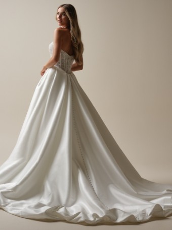 Maggie Sottero Style #TINA #3 Ivory (gown with Natural Illusion) thumbnail