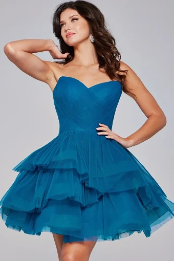 Jovani Style #41054 #0 default Peacock thumbnail