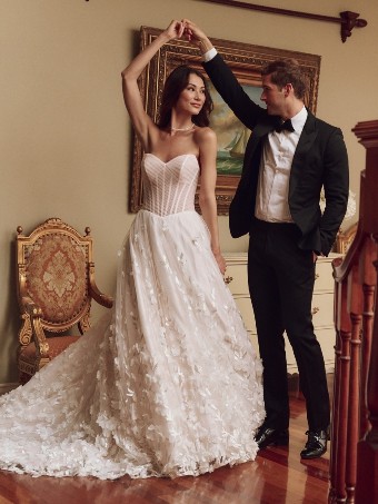 Sottero and Midgley Style #ZAYN #0 default All Ivory (gown with Ivory Illusion) thumbnail