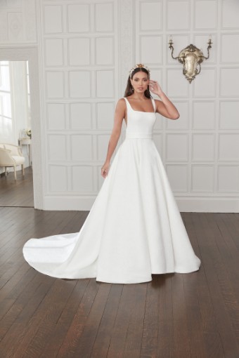 Sincerity Bridal by Justin Alexander Style #44357 Brocade #0 Ivory/Nude thumbnail