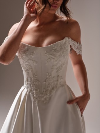 Sottero and Midgley Style #AMADORA #3 All Ivory thumbnail