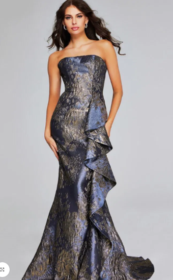Jovani Style #42028 #0 default Gunmetal/Gold thumbnail