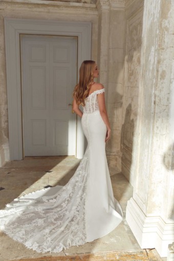 Justin Alexander Sincerity Style #44540 #13 Ivory/Latte thumbnail