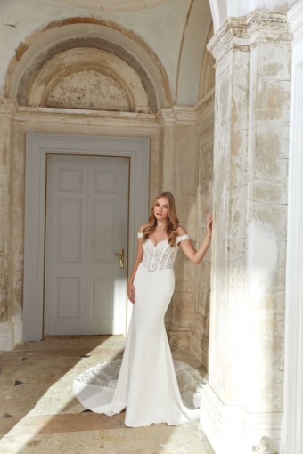 Justin Alexander Sincerity Style #44540 #17 Ivory/Latte thumbnail