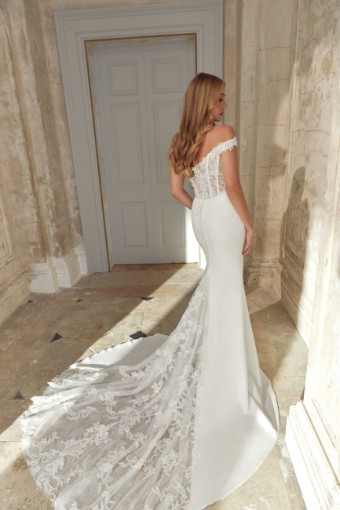 Justin Alexander Sincerity Style #44540 #14 Ivory/Latte thumbnail