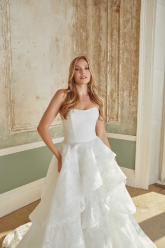 Justin Alexander Sincerity Style #44555Z #7 Ivory thumbnail