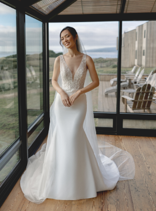 Adore by Justin Alexander Style #11423 #0 default Ivory/Ivory/Latte thumbnail