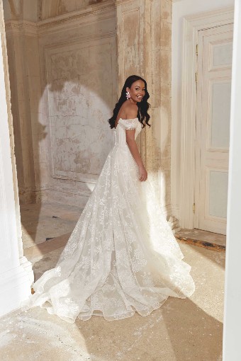 Justin Alexander Sincerity Style #44544 #17 Nude/Ivory thumbnail