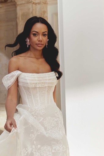 Justin Alexander Sincerity Style #44544 #19 Nude/Ivory thumbnail