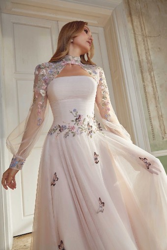 Justin Alexander Sincerity Style #44565 #24 default Misty Rose/Sand/Multi thumbnail