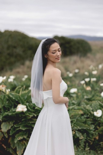 Adore by Justin Alexander Style #11419x    Ondine #4 Ivory thumbnail