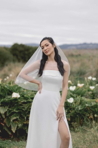 Adore by Justin Alexander Style #11419x    Ondine #1 Ivory thumbnail