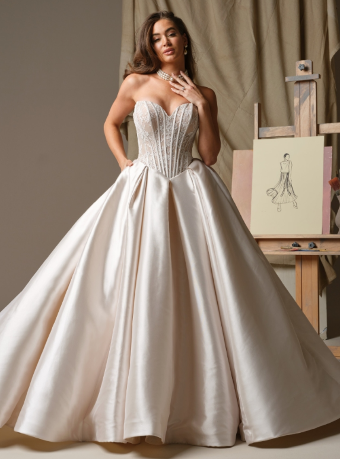 Maggie Sottero Style #Ashland #0 Ice Pink thumbnail