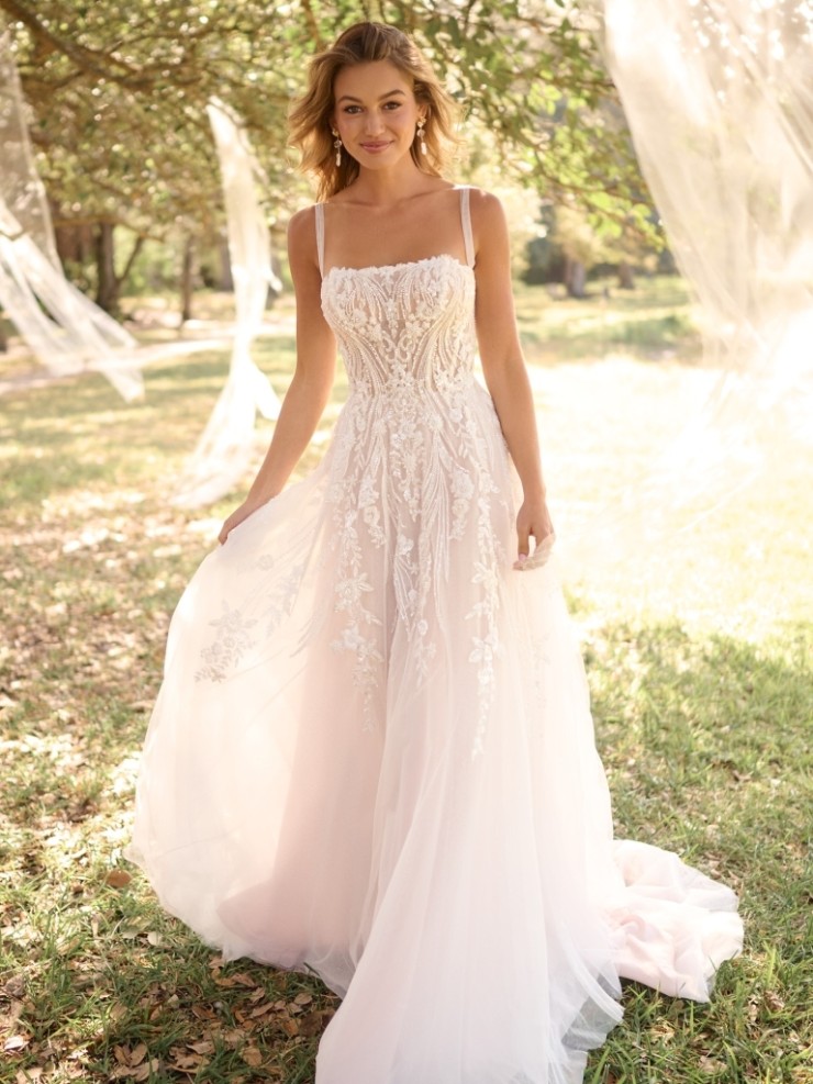 Rebecca Ingram Style #ANGIE (25RK903A01 - Unlined bodice, Sparkle tulle) Default Thumbnail Image