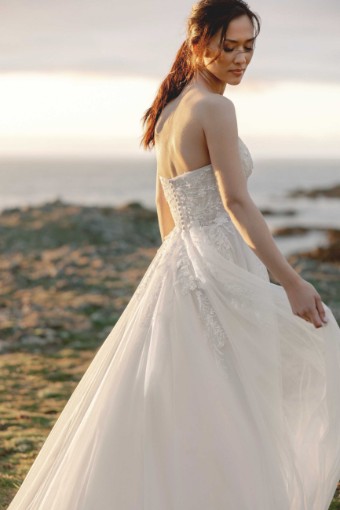 Adore by Justin Alexander Style #11424X   Salome #7 Sand/Ivory/Latte thumbnail