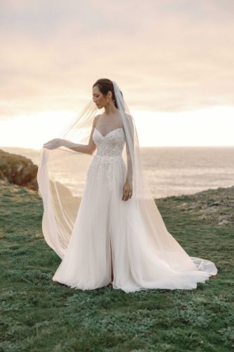 Adore by Justin Alexander Style #11424X   Salome #11 Sand/Ivory/Latte thumbnail