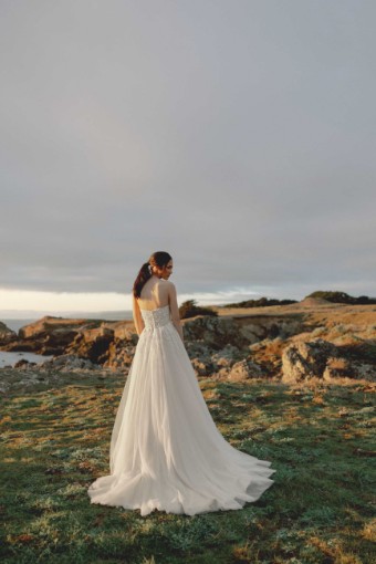 Adore by Justin Alexander Style #11424X   Salome #6 Sand/Ivory/Latte thumbnail