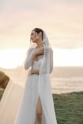 Adore by Justin Alexander Style #11424X   Salome #12 Sand/Ivory/Latte thumbnail